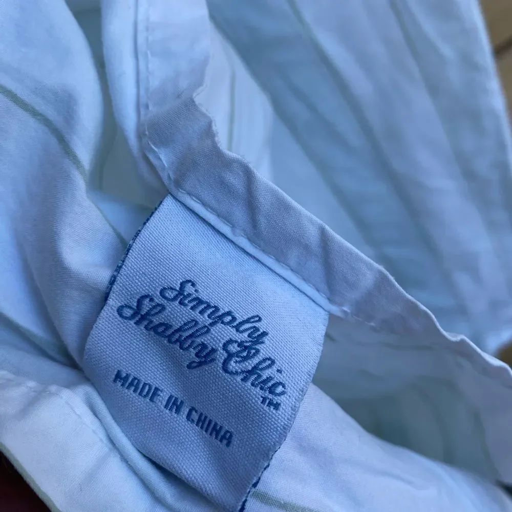 Simply Shabby Chic Striped Bed Flat Top  Sheet